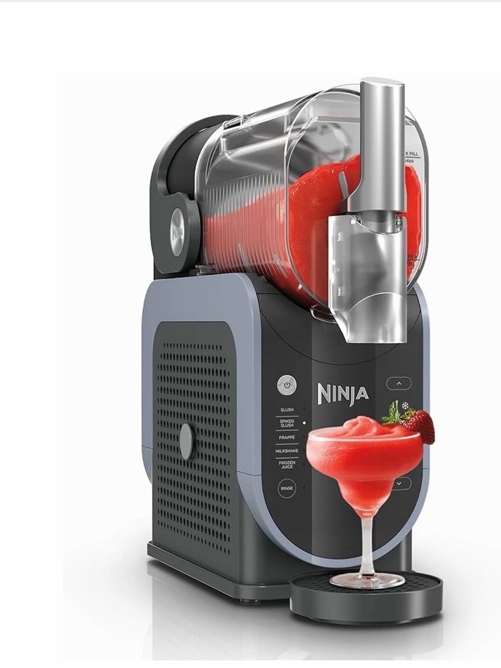 Ninja Frozen Drink Maker - Gray with Orange Reservoir